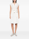 Woolrich V-neck Cotton short dress