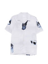 Paul Smith Sunbleached Snaps cotton shirt