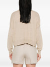 Base Linen and cotton blend cardigan