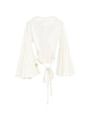 Jacquemus V-neck long sleeves La Cache Coeur Ventadou top