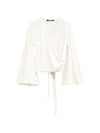 Jacquemus V-neck long sleeves La Cache Coeur Ventadou top
