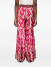 Pierre Louis Mascia Printed silk trousers