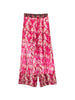 Pierre Louis Mascia Printed silk trousers