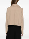 Emporio Armani Cotton double-breasted jacket