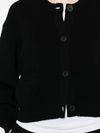 Ct Plage Cotton crewneck cardigan