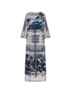 Pierre Louis Mascia Printed silk dress