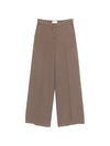 Via Masini 80 Linen wide-leg trousers