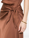 Silk95Five French Tie silk skirt