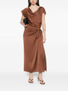 Silk95Five French Tie silk skirt