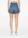 Sportmax Denim cotton shorts
