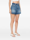 Sportmax Denim cotton shorts