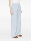 Via Masini 80 Cotton wide-leg trousers