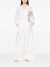 Trame Auree V-neck Linen shirt