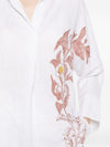 Trame Auree V-neck Linen shirt