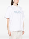 GANNI T-shirts and Polos WHITE