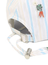 Jacquemus Cappello rigato in cotone