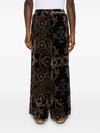 Pierre Louis Mascia Silk printed trousers
