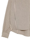 Alysi V-neck Striped blouse
