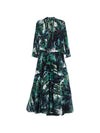 Samantha Sung Aster cotton midi dress