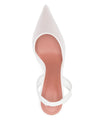Amina Muaddi Holli slingback pumps