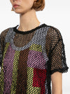 Comme Comme Open-knit t-shirt