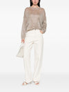 Emporio Armani Embroidered crewneck sweater