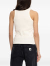 Maison Kitsuné Maison KitsunÃ© Logo cotton tank top