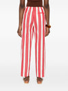 Forte Forte Striped drawstring trousers