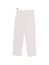 Via Masini 80 Cotton straight-leg trousers