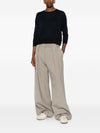 Base Linen and cotton blend sweater