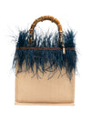 La Milanesa Violetta medium handbag