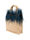 La Milanesa Violetta medium handbag