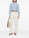 Maison Kitsuné Maison KitsunÃ© Baby Fox cropped shirt