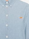 Maison Kitsuné Maison KitsunÃ© Baby Fox cropped shirt