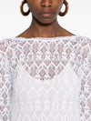 Forte Forte V-back Lace long dress