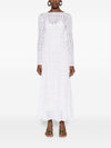 Forte Forte V-back Lace long dress