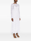 Forte Forte V-back Lace long dress