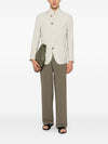 Emporio Armani Single-breasted blazer jacket