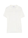 Base Linen and cotton blend polo shirt