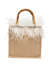La Milanesa Violetta medium handbag
