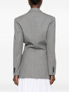 The Attico Fashion Wool blend single-breasted jacket
