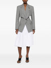 The Attico Fashion Wool blend single-breasted jacket