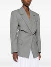 The Attico Fashion Wool blend single-breasted jacket