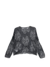 Emporio Armani Embroidered crewneck sweater