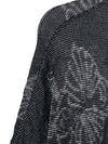 Emporio Armani Embroidered crewneck sweater