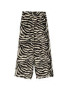 Ermanno Scervino Printed cotton trousers