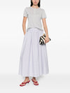 Base Linen and cotton blend t-shirt