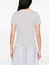Base Linen and cotton blend t-shirt