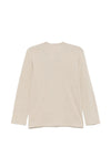 Comme Des Garcons Comme Des GarÃ§ons Linen and cotton blend t-shirt