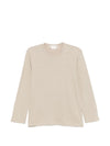 Comme Des Garcons Comme Des GarÃ§ons Linen and cotton blend t-shirt